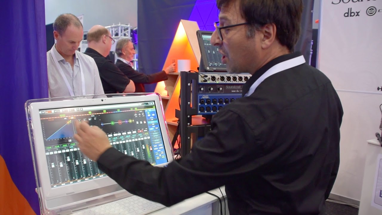 Как работает микшер Soundcraft UI12