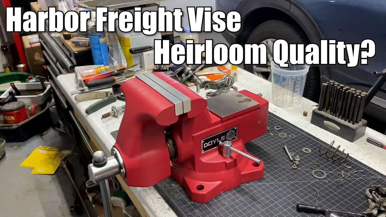 Harbor Freight 6-inch Vise and Bonus Shop Project - Shop Stuff