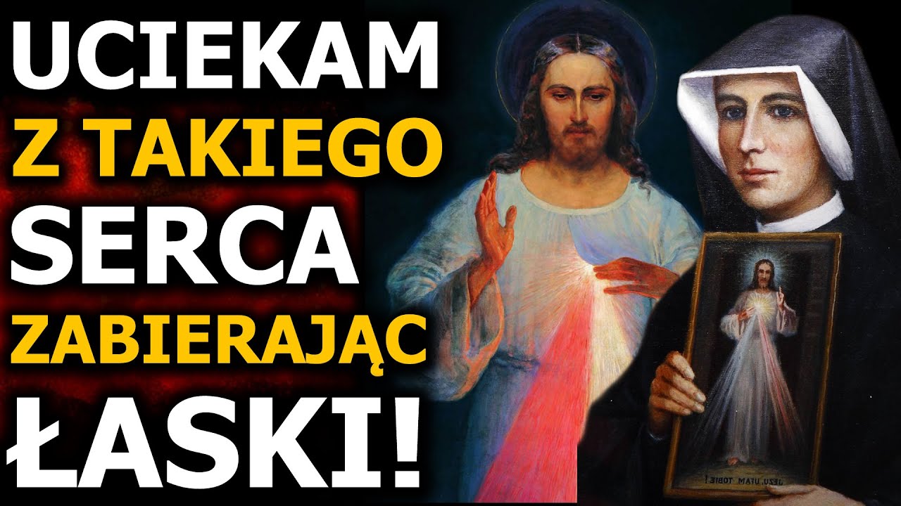 Jezus: "Nie mogę tego znieść i czym prędzej z takiego serca wychodzę!" Św. Siostra Faustyna