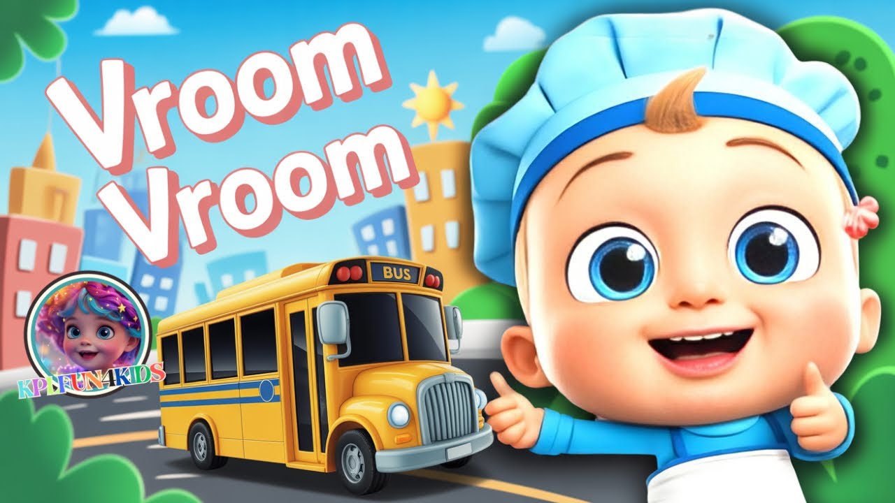 Vroom Vroom! Vehicle Names & Sounds for Kids