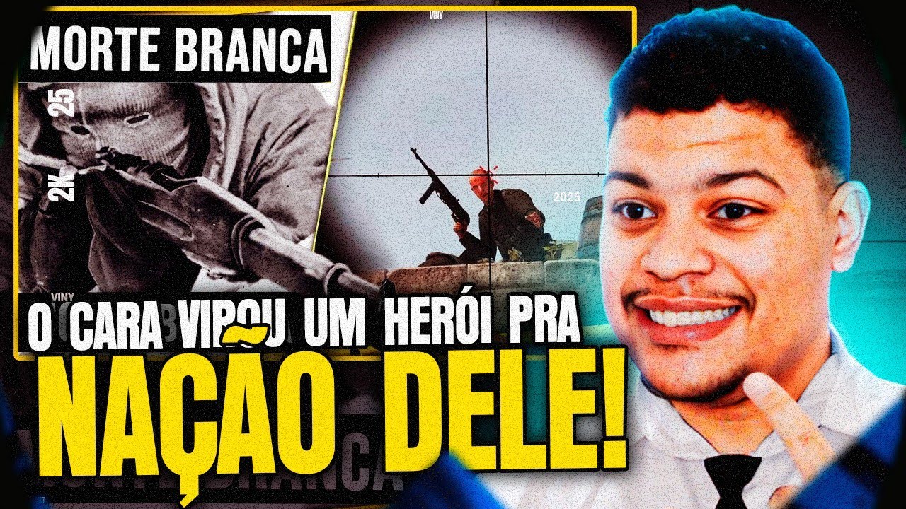 O MAIOR e o MAIS LETAL SNIPER da hist&oacute;ria | MORTE BRANCA | Voc&ecirc; Sabia? [REACT]