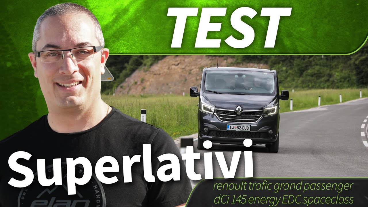 2020 renault trafic grand passenger dCi 145 energy EDC spaceclass - test