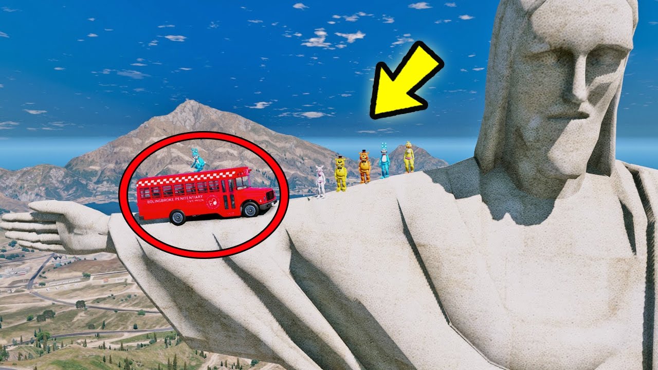 ANIMATRONICS NO CRISTO REDENTOR 