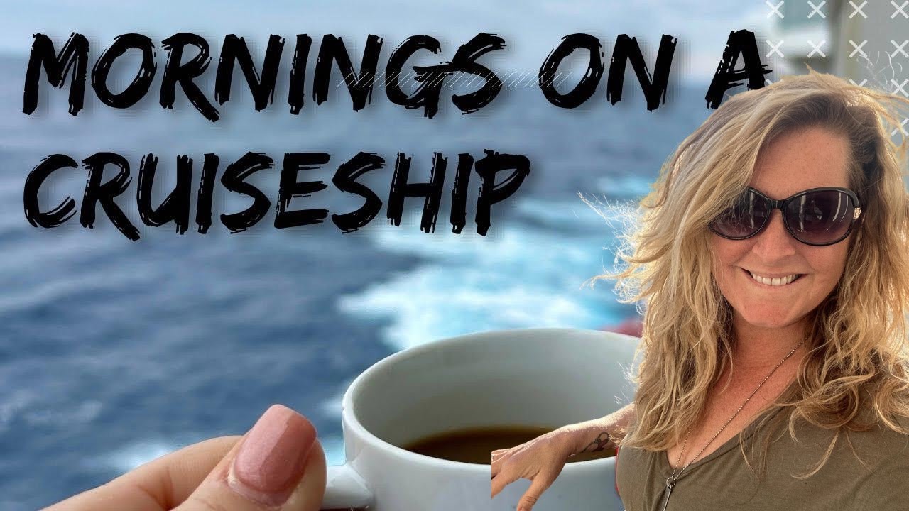 Waking up on cruise ship vacation -morning routine with a Balcony-#ocean #cruiseship  #travelvlog
