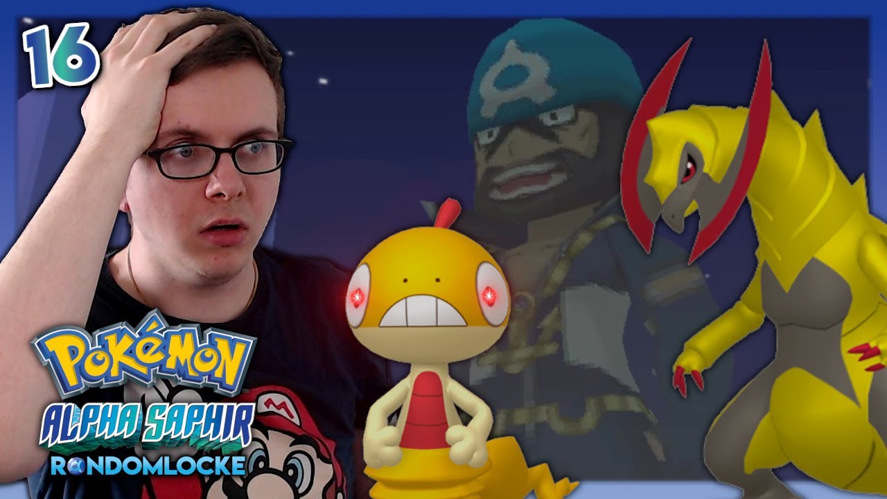 Kampf um den Meteoriten gegen AQUA-BOSS ADRIAN! 🚤 Pokémon Alpha-Saphir Randomlocke #16