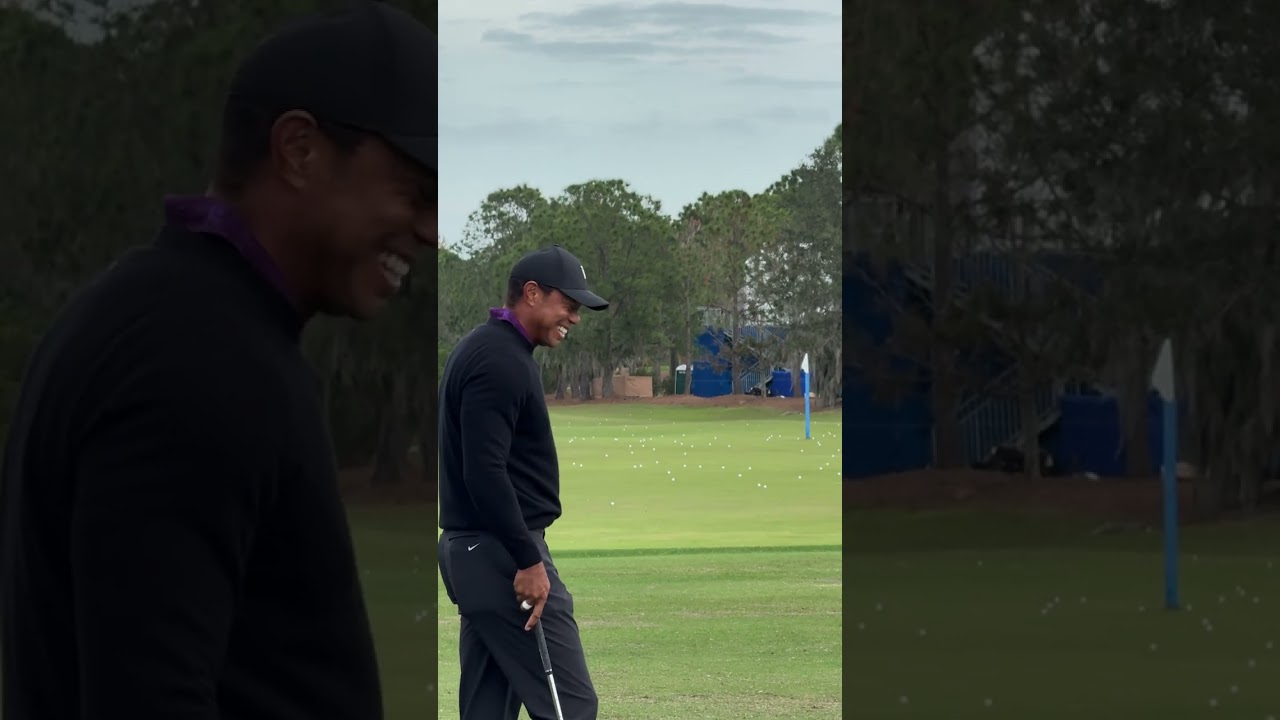 Tiger Woods' Range Warm Up Routine | TaylorMade Golf