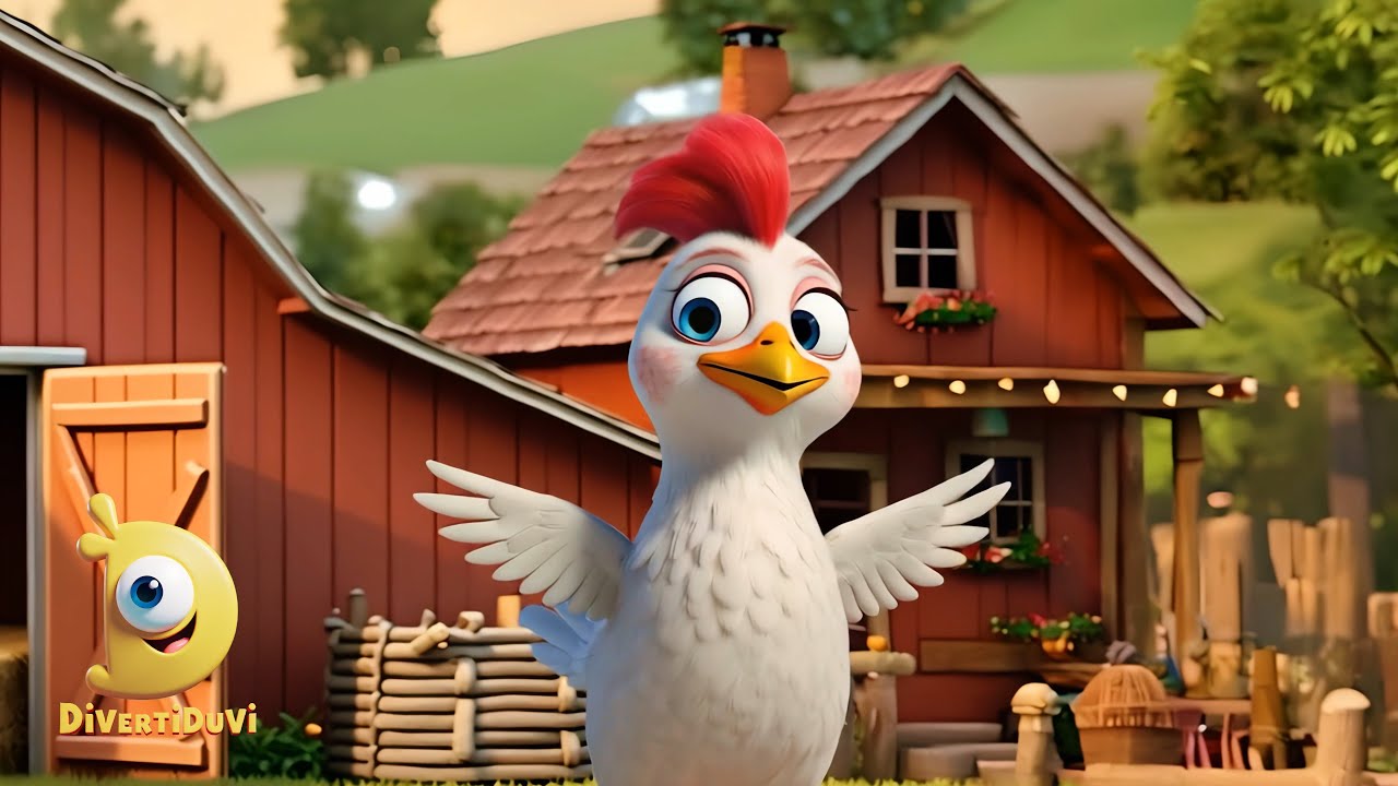 El Pollo Pelirrojo - Canciones Infantiles Divertidas con Mensaje | DIVERTIDUVI | Kids