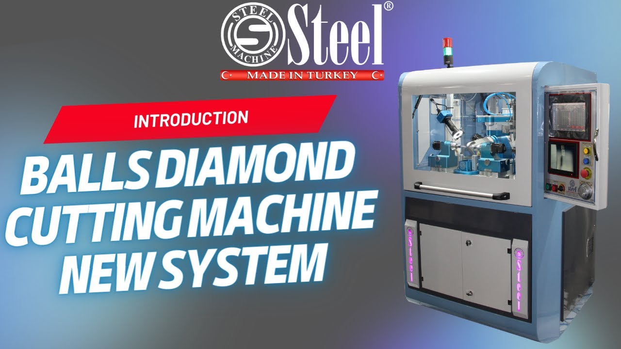 BALLS DIAMOND CUTTING MACHINE NEW SYSTEM