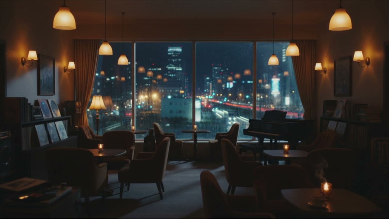 Late Night Cafe Jazz ☕️ Calm Jazz Music for Work, Study & Relax
