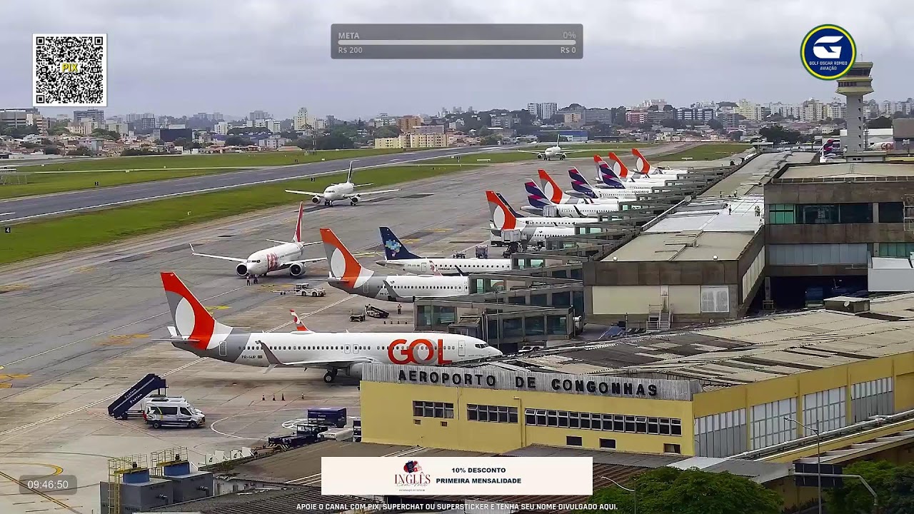 SBSP LIVE #2 - Aeroporto de São Paulo AO VIVO - CGH Airport - 19/01 Noite