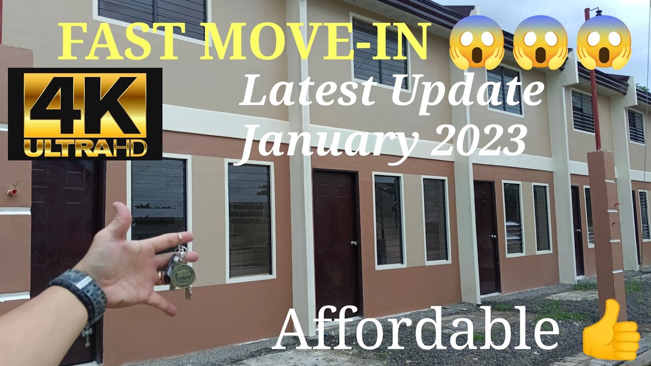4k Video (Ultra HD) TOWNHOUSE DECA HOMES TALOMO LATEST UPDATE AS OF JAN 2023 Davao City Philippines