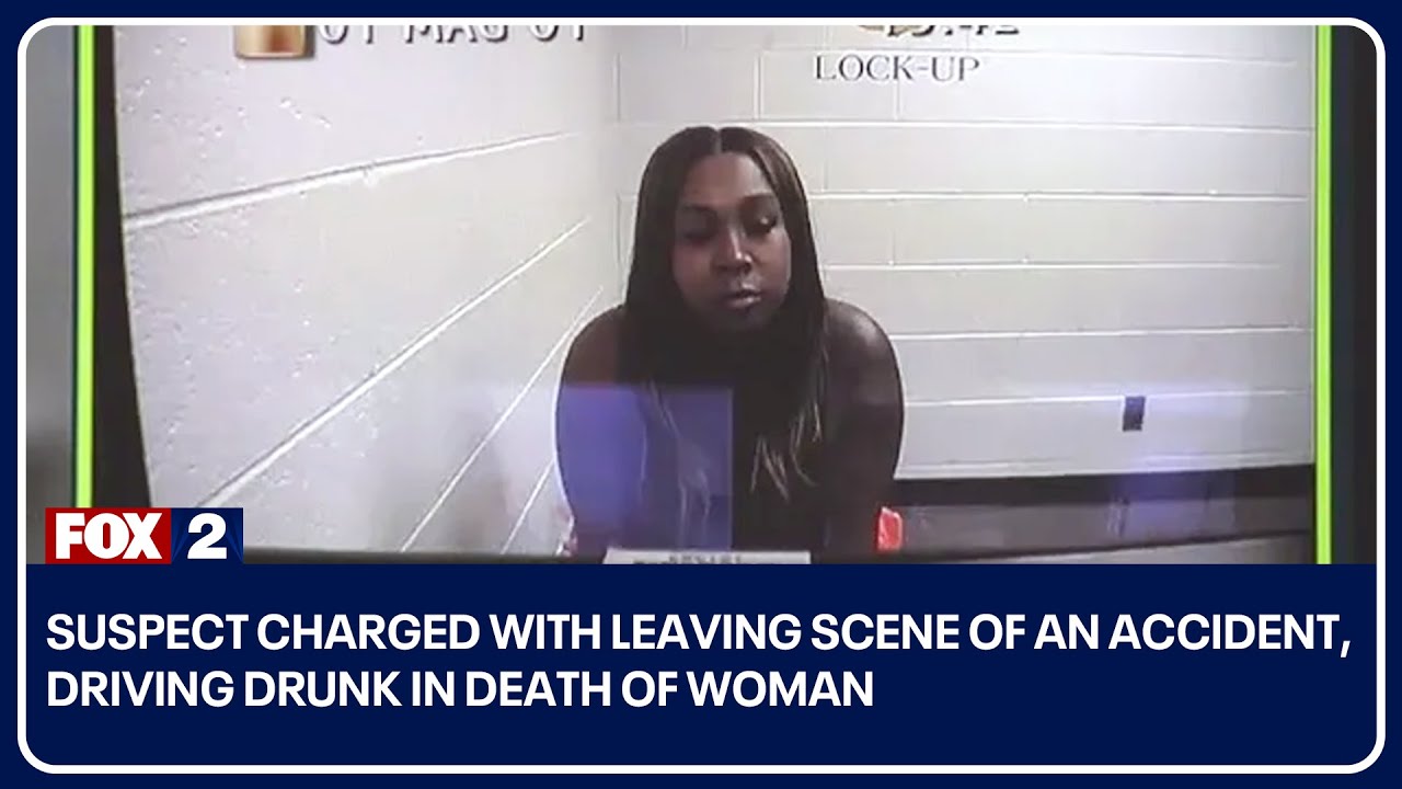 Suspect charged with leaving scene of an accident, driving drunk in death of woman