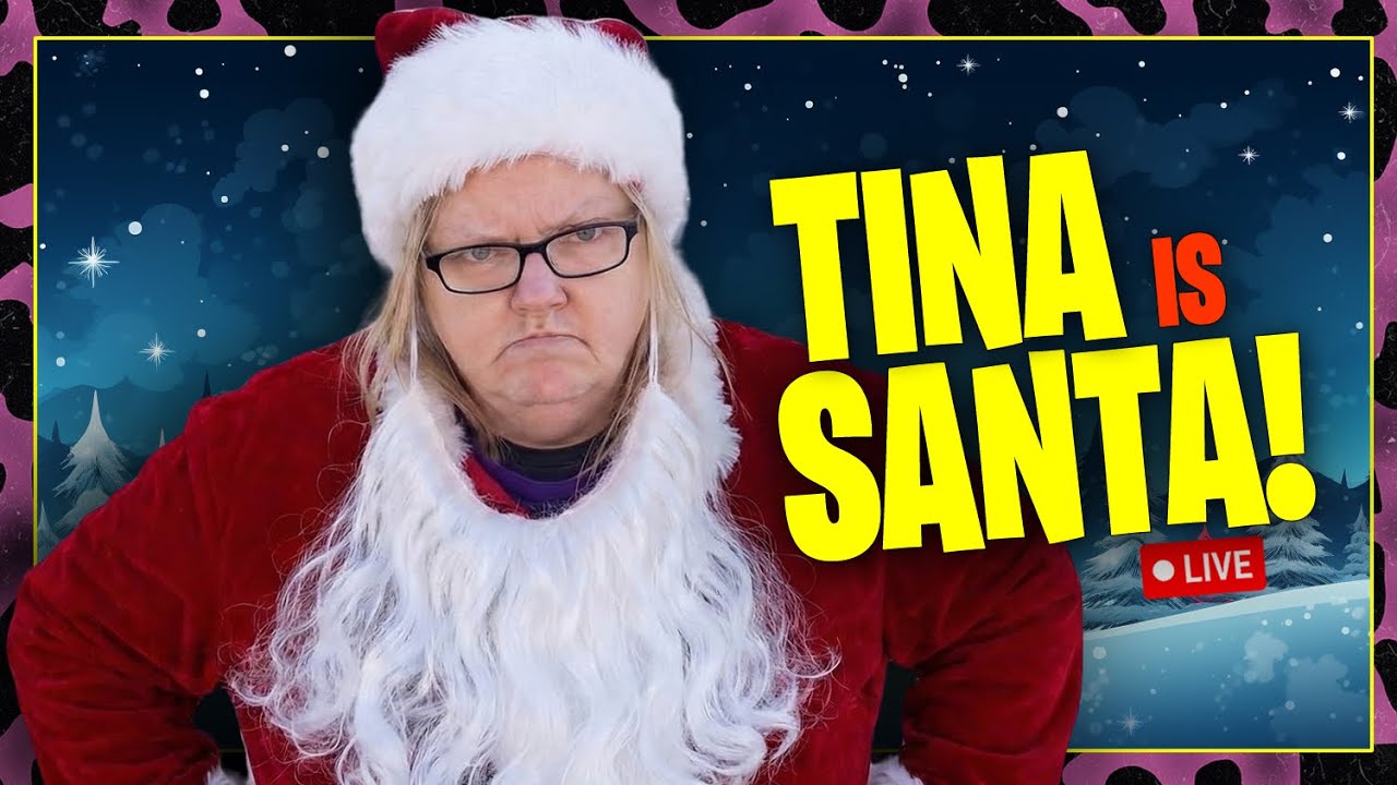 Tina Becomes SANTA! 🎅🎄 Ho, Ho, Ho! 🎁