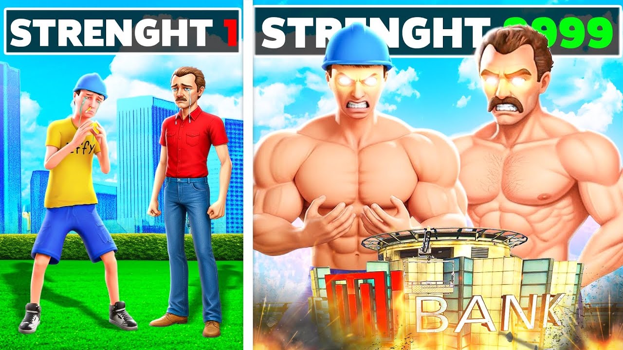 Jeffy And Marvin Become The STRONGEST In GTA 5!