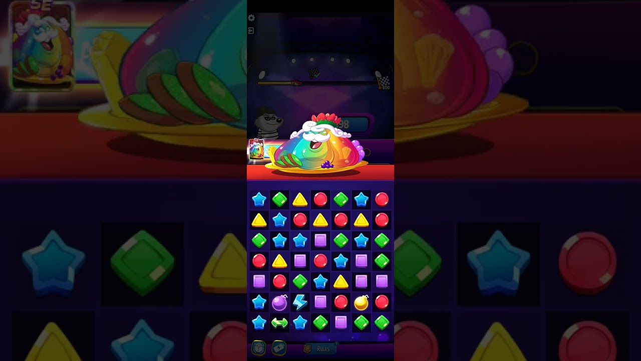 Mar 13, Score Rally  - 5 Colors with increasing booster #cosmicrush #matchmaster #antigravity 