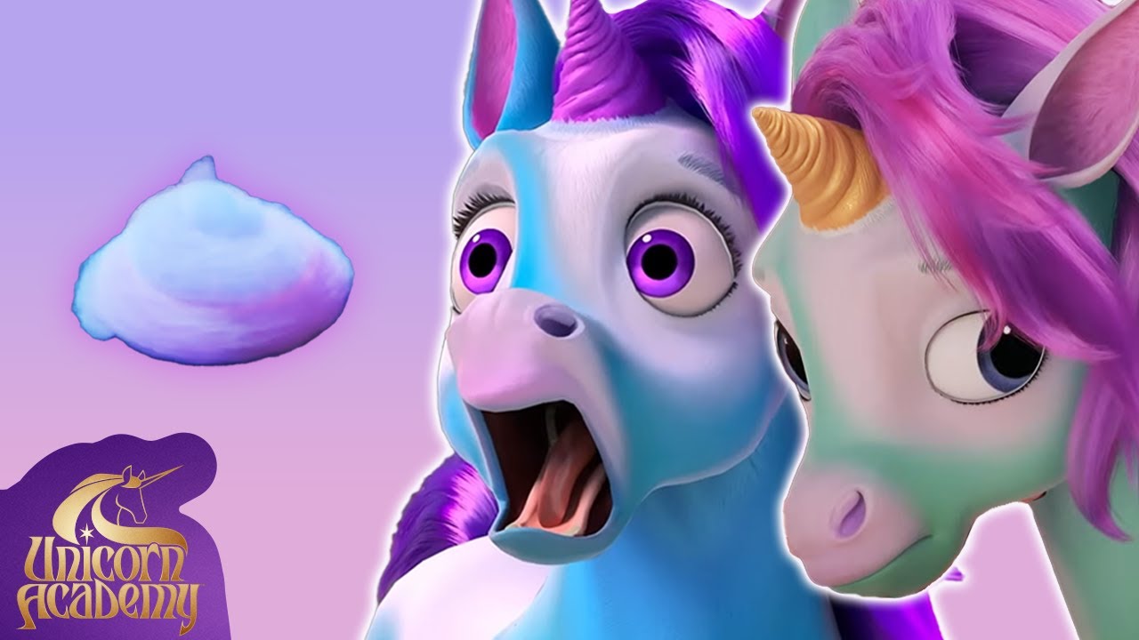 Baby-Einhorn-Zuckerwatte 🤢 | Unicorn Academy Deutsch 🦄 | Zeichentrickfilme für