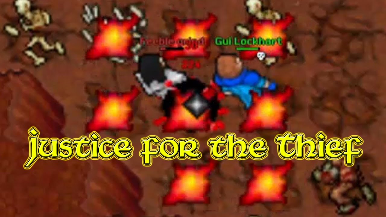 Justice for the Thief! Must have been Shaking! (Grimera 2006 - RL Tibia 7.6) Gui Lockhart