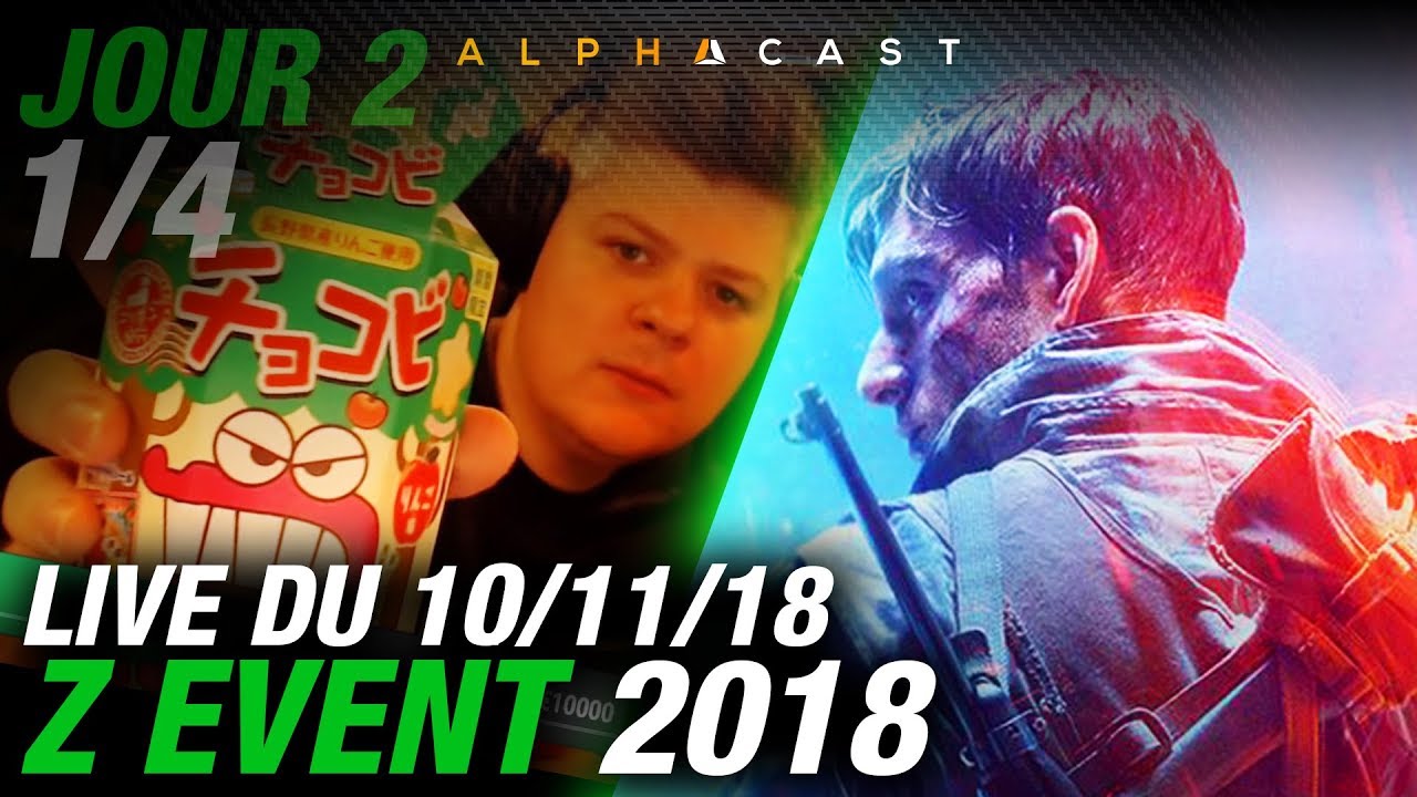 VOD ► Snacks japonais des enfers & BFV ► Z EVENT 2018 - Jour 2 - 1/4