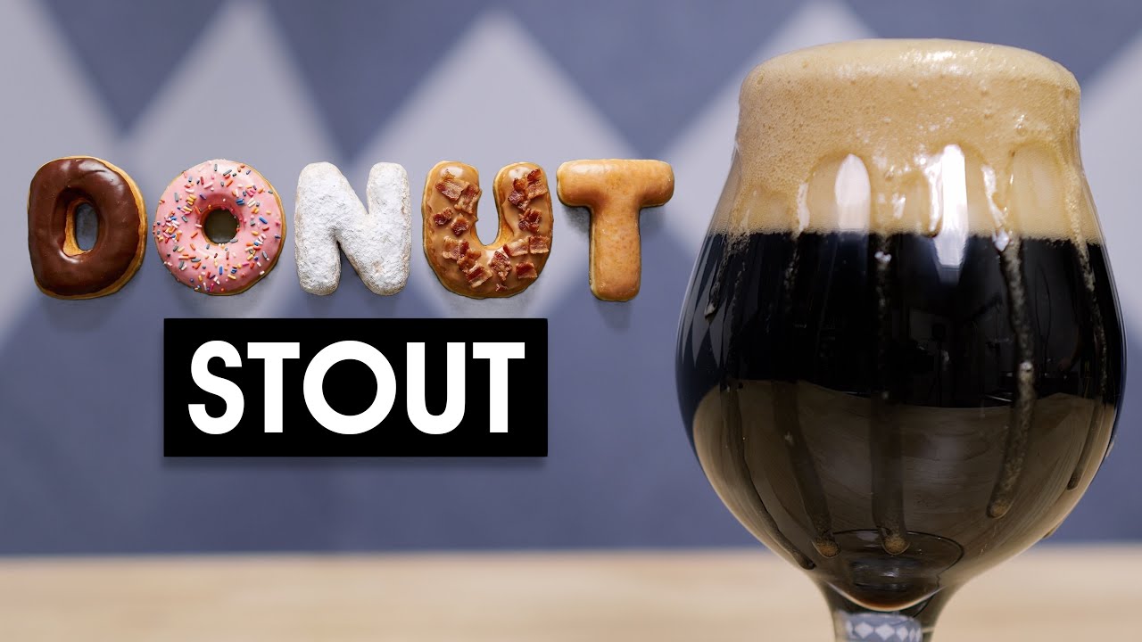 Brewing DONUT STOUT w/ @ClawhammerSupply, @homebrew4life, & @goldenhivemead