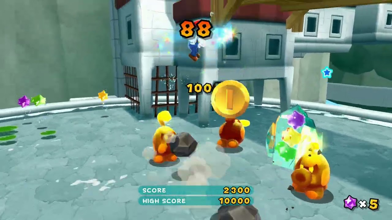Super Mario Galaxy 2: The Chimp's Stomp Challenge