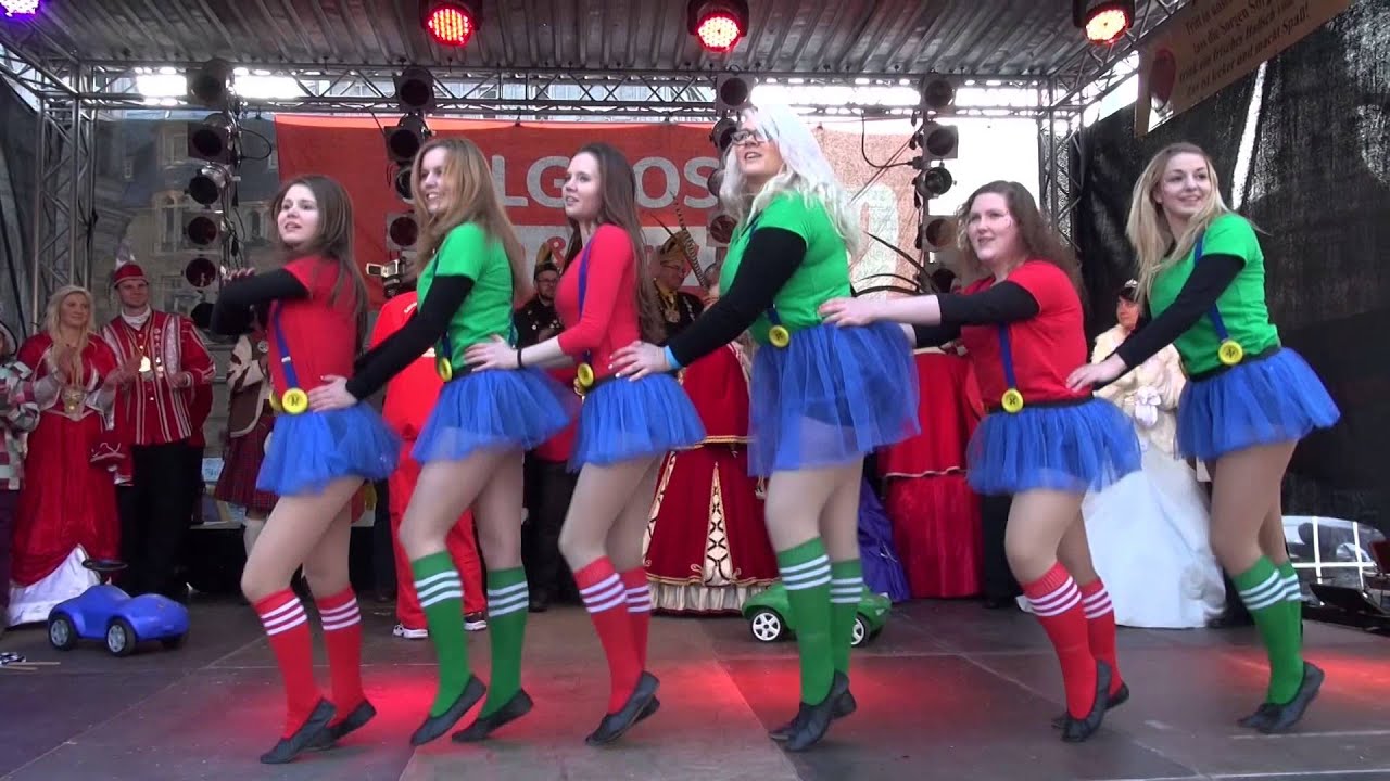 Jugendgarde Zappendorf Rosenmontag 2015 Halle Saale