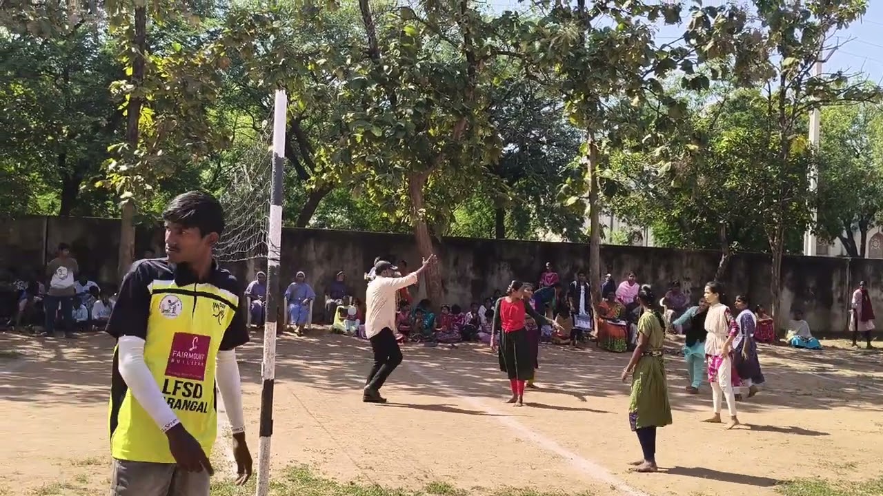 Girls Hand Ball play event