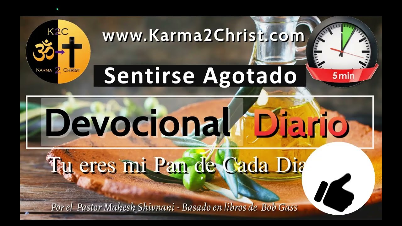 01-03 - Devocional  5Min &ndash; #K2CM - Sentirse Agotado - (2023)