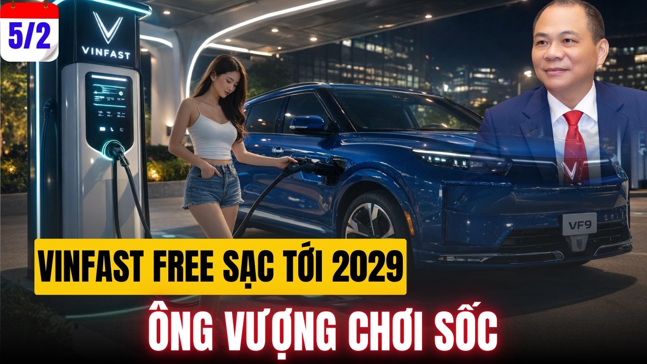 VinFast Free Sạc Hết 2028 | Tin Đồn Thành Tin Chính Thức, Mấy Ông Dịch Vụ Thơm Rồi