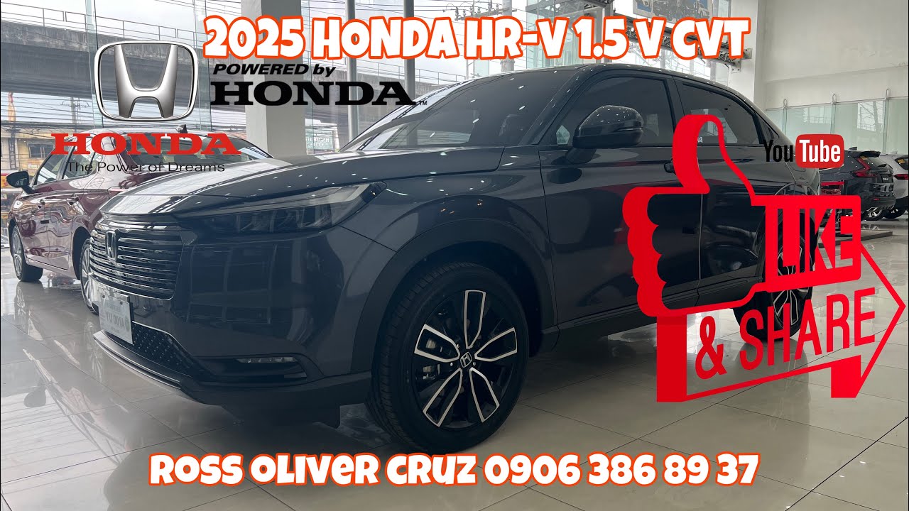 2025 Honda HR-V 1.5 V CVT (Meteoroid Gray Metallic)