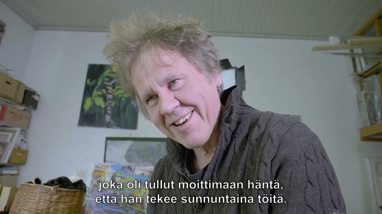 Taiteilija Reijo Kärkkäinen