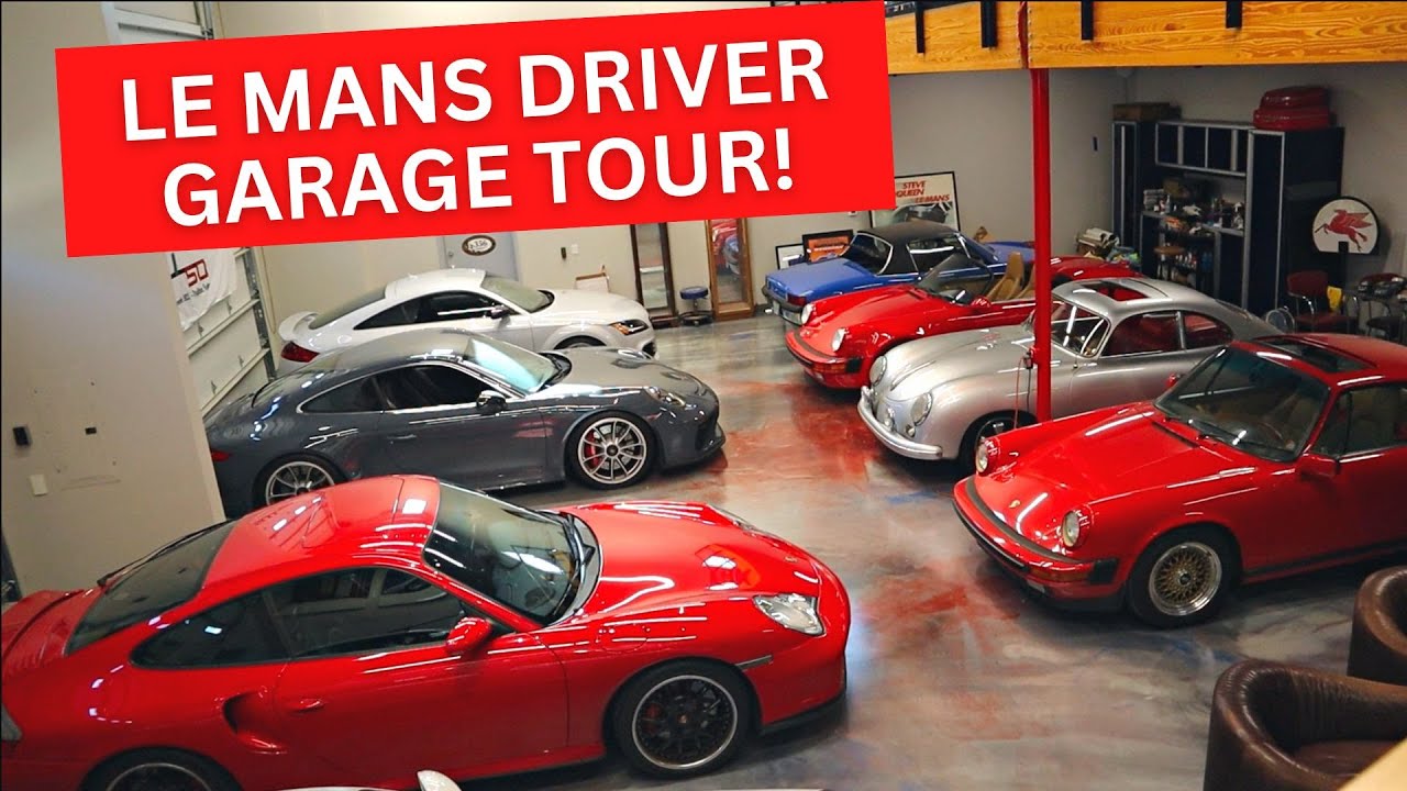 LE MANS DRIVERS AMAZING 50 YEAR PORSCHE COLLECTION Tour! - Jack Griffin Garage Tour