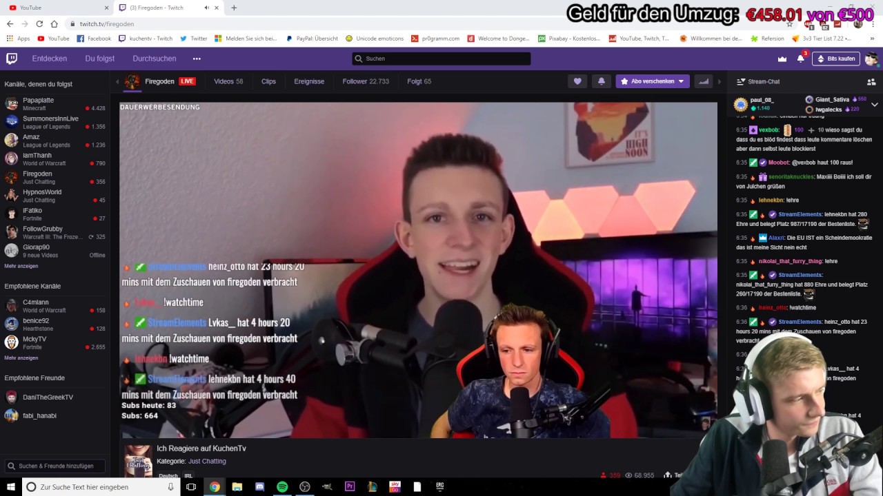 Reacting to Firegoden's reaction - Reactception