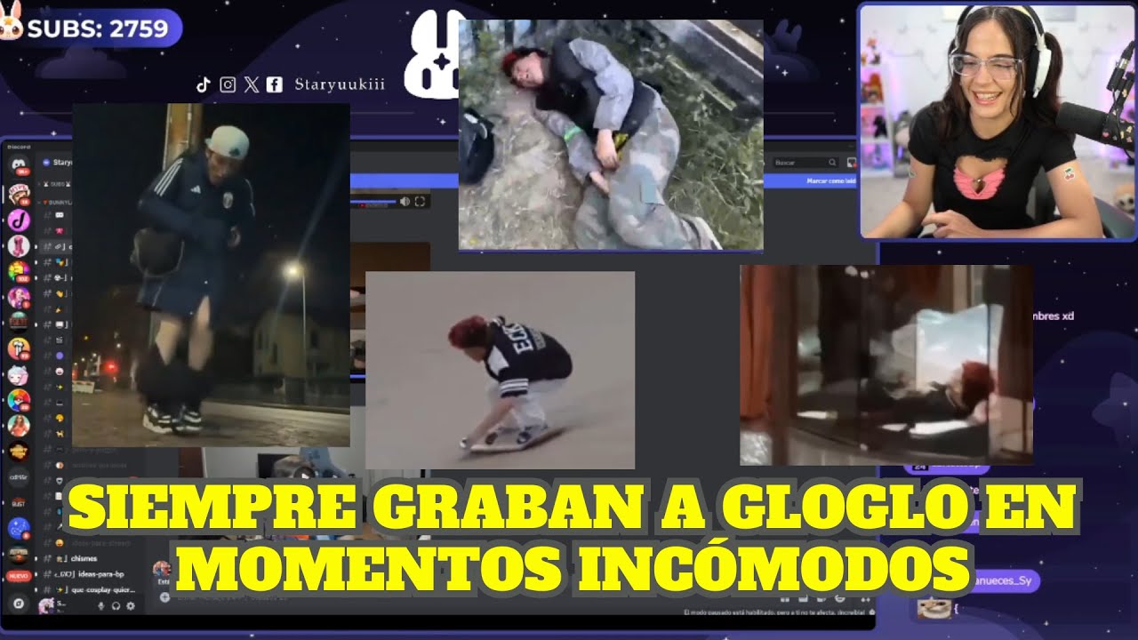 STARYUUKI REACCIONA A ALGUNOS CLIPS DE GLOGLOKING