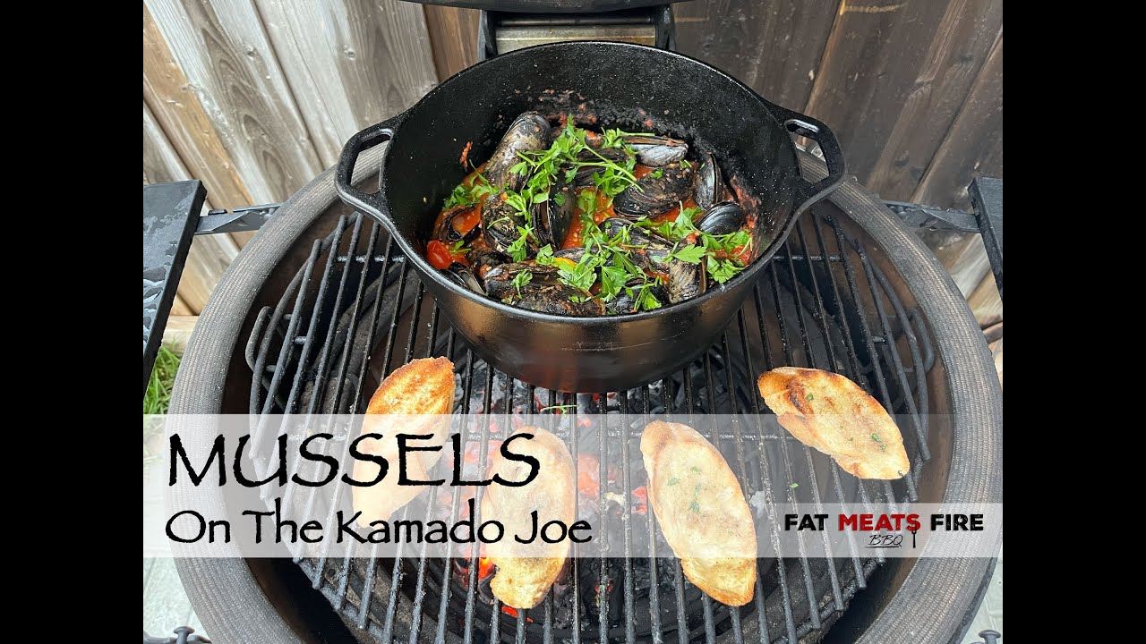 Mussels On the Kamado Joe!