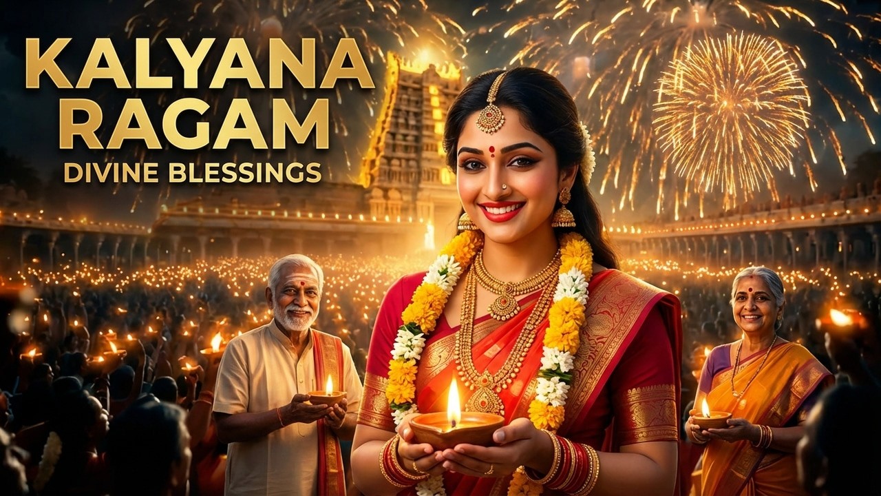 Heavenly Kalyana Ragam Tamil Devotional Music  Divine Blessings Song
