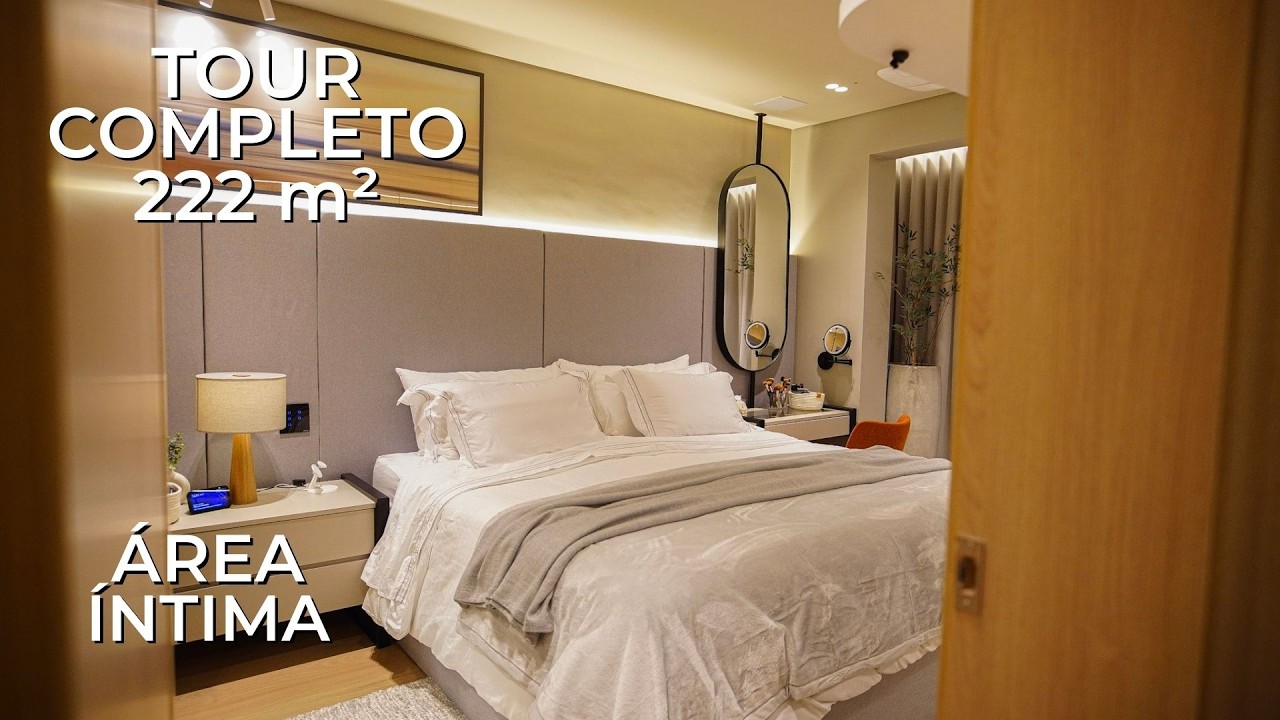 TOUR APARTAMENTO 220M² - ÁREA ÍTIMA - HAL DESIGN MARCENARIA