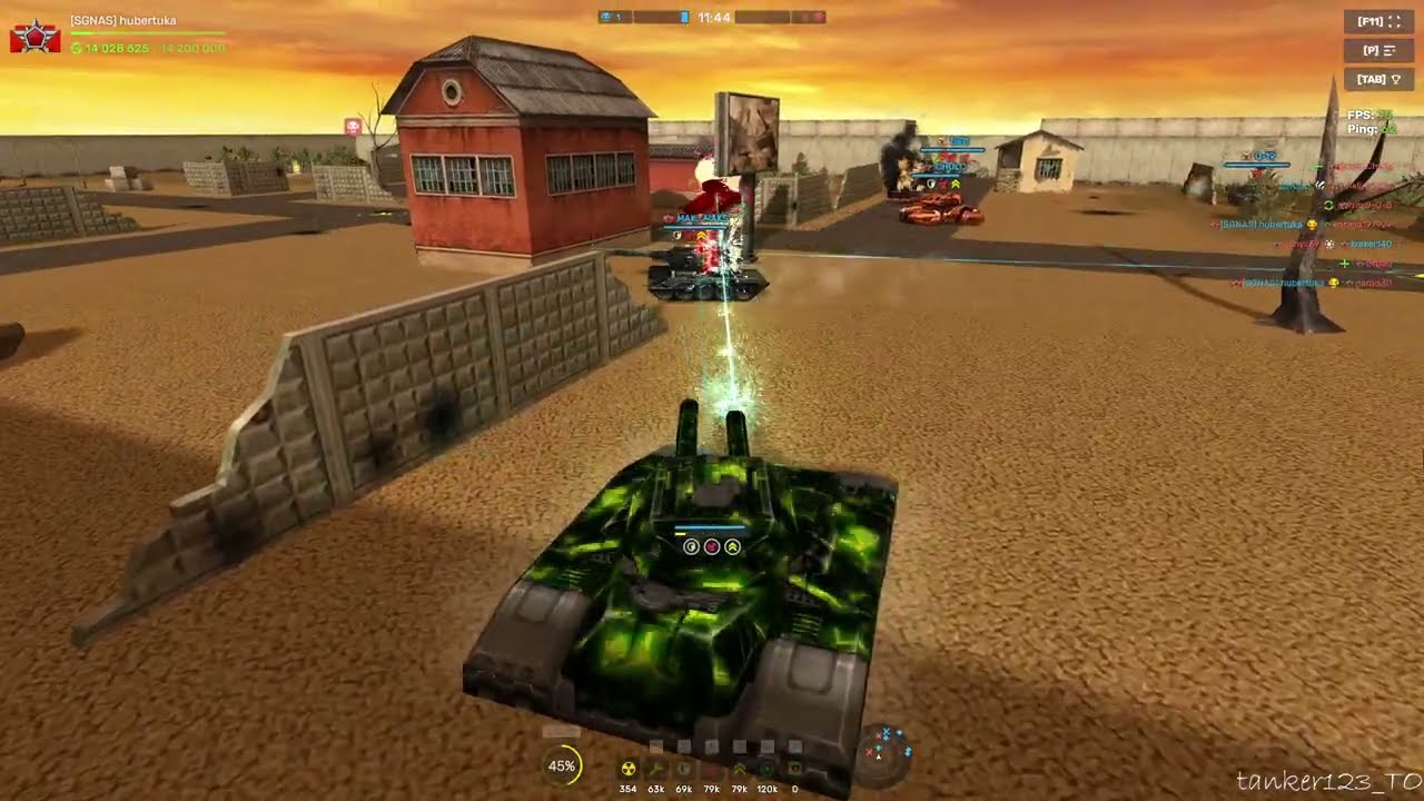 Tanki Online Terminator and Juggernaut gameplay no commentary