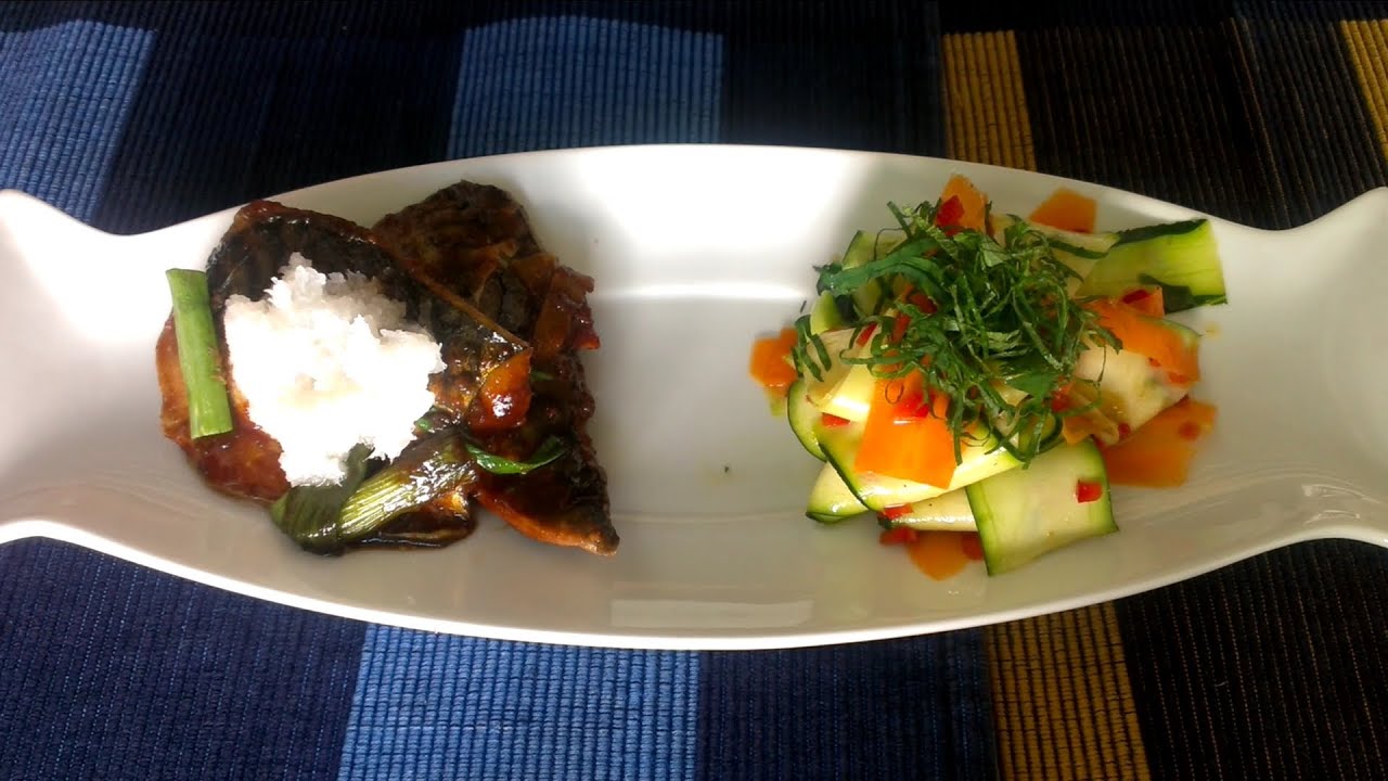【SABA no MISONI ・鯖の味噌煮】How can you make Mackerel Simmered with  Sweet Miso ?