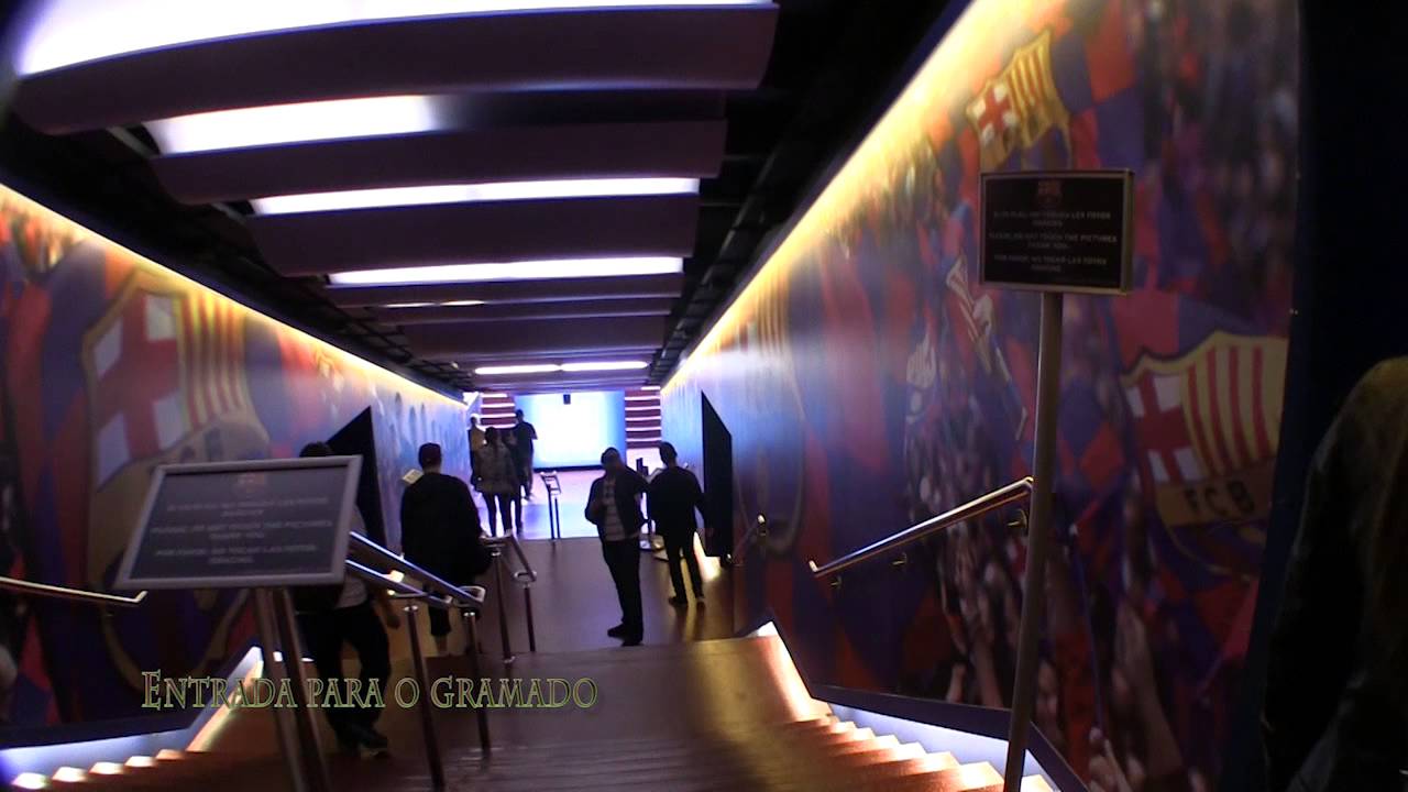 Visita estadio do Barcelona