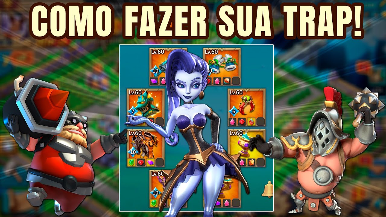 COMO FAZER SUA TRAP! | Lords Mobile