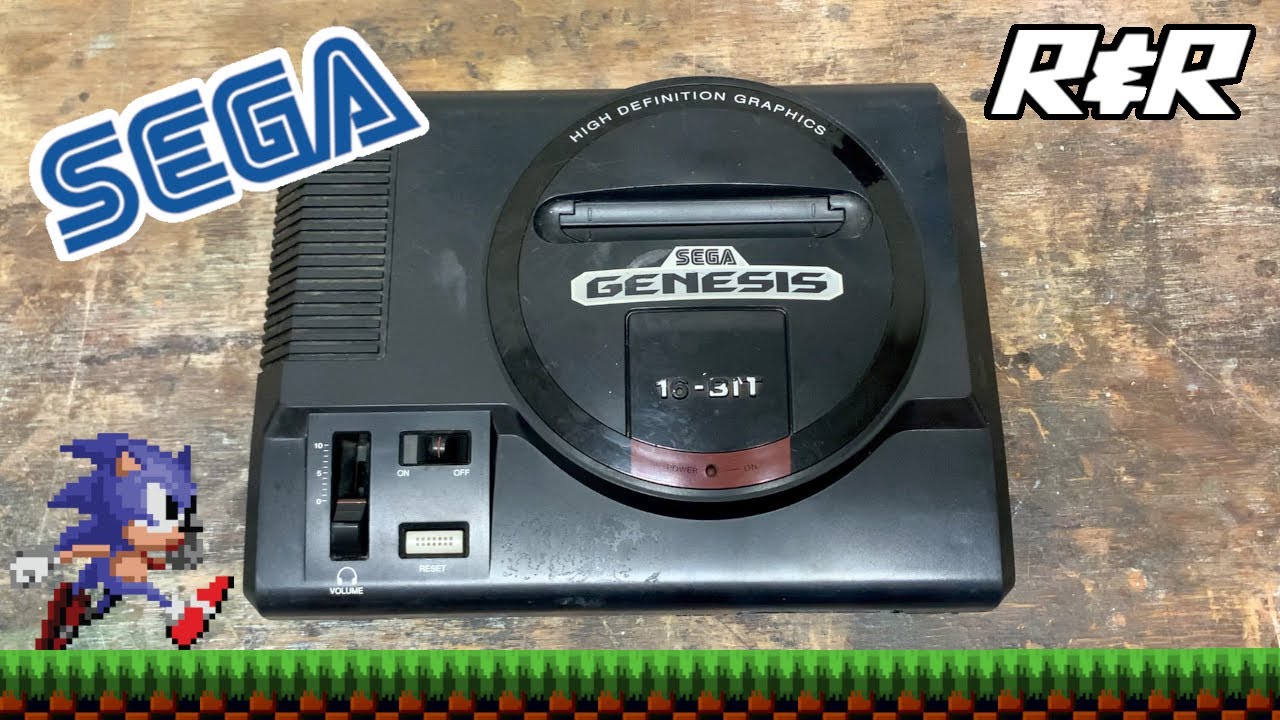 Sega Genesis Console Restoration | Mega Drive Retro Tech Repair