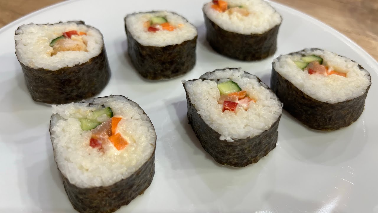 Φτιάχνουμε Σούσι στο σπίτι - Homemade Sushi Alena Kitchen #alena #recipe #συνταγεσ
