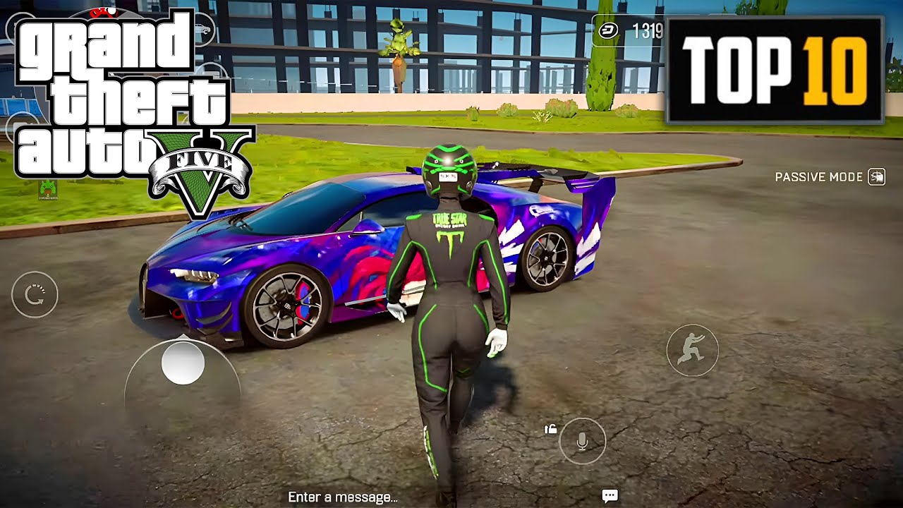 TOP 10 MEJORES COPIAS DE GTA 5 PARA ANDROID│Android 4K