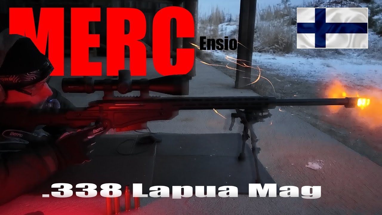 Ensio MERC .338 Lapua Mag