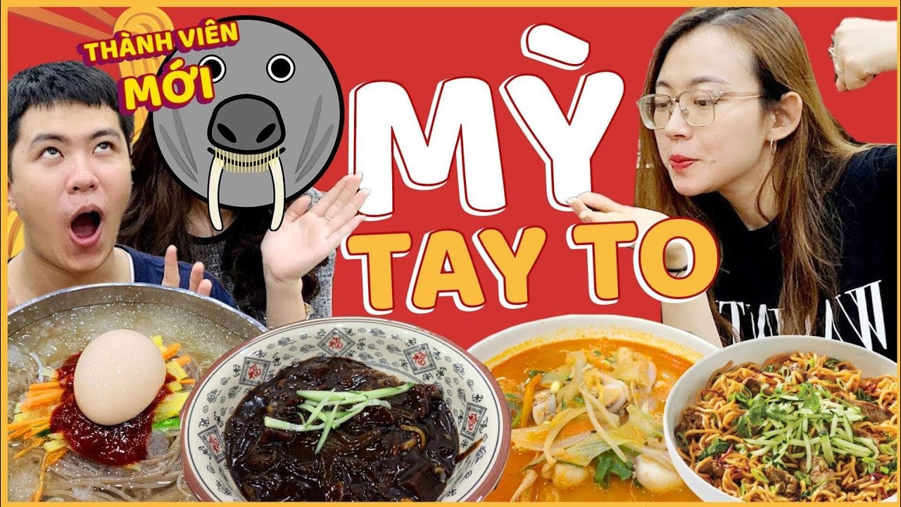 Mỳ Tay To ✋ - Tự nhào bột, tự kéo sợi cực hay | Chào thành viên mới của HÔM NAY ĂN GÌ