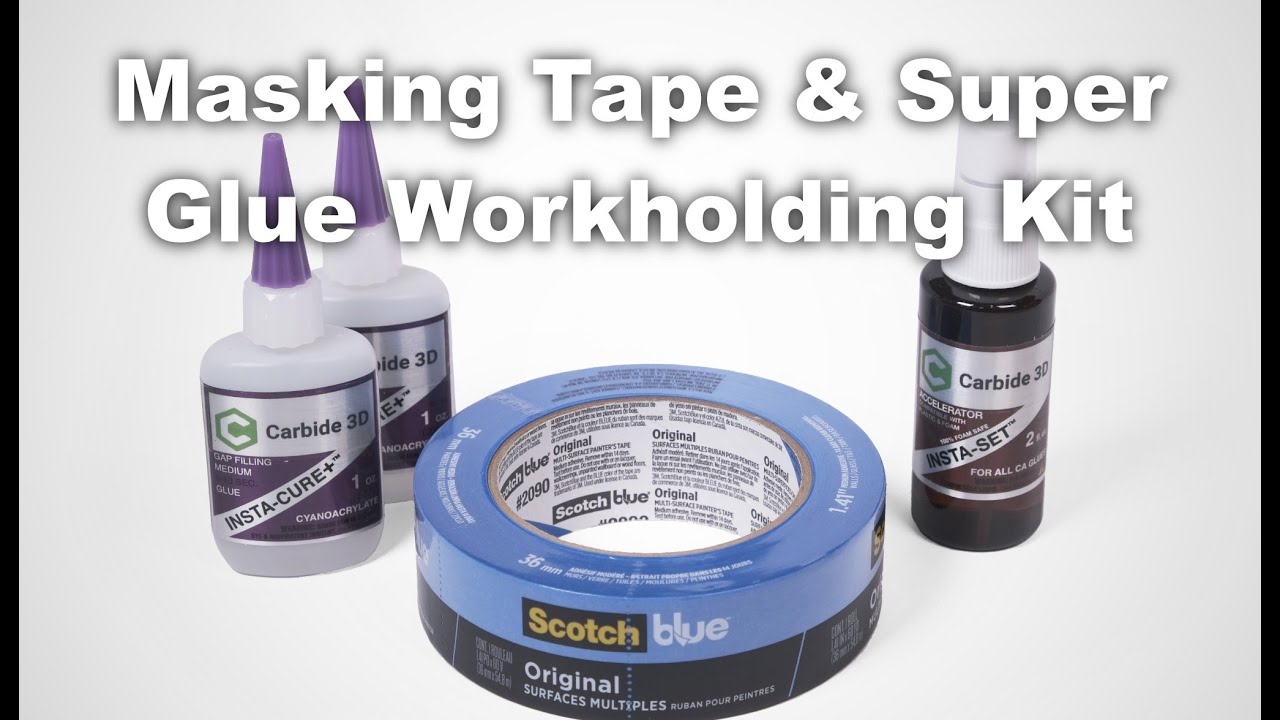 Super Hold - The Ultimate Masking Tape & Cyanoacrylate Glue Tag Team