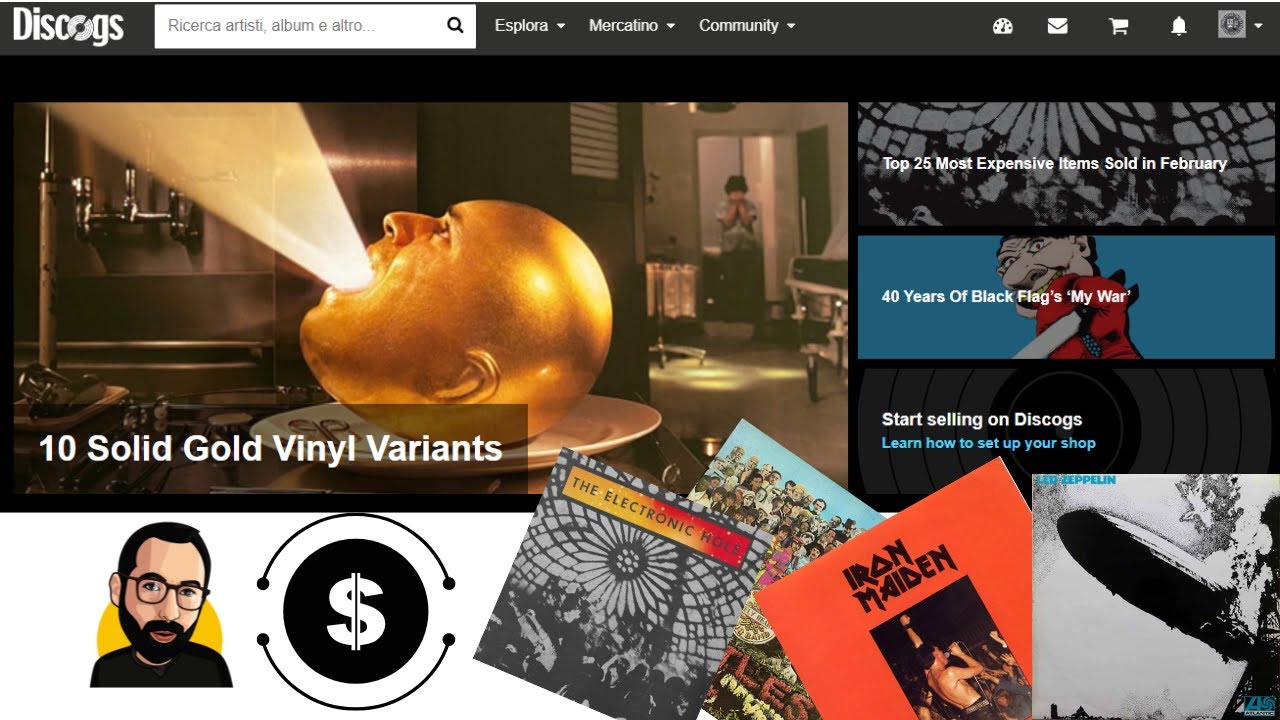 I dischi più COSTOSI di DISCOGS: Febbraio 2024. Beatles, Led Zeppelin e...