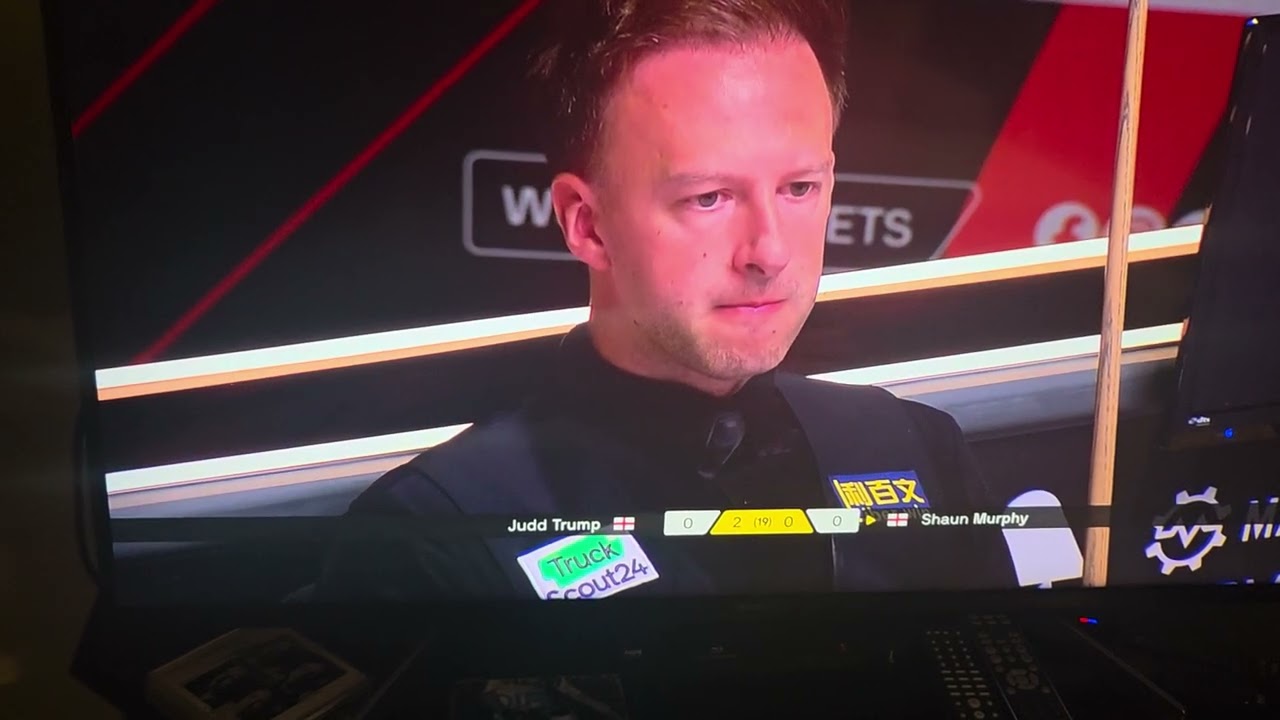 Watching the German Masters Snooker Final 