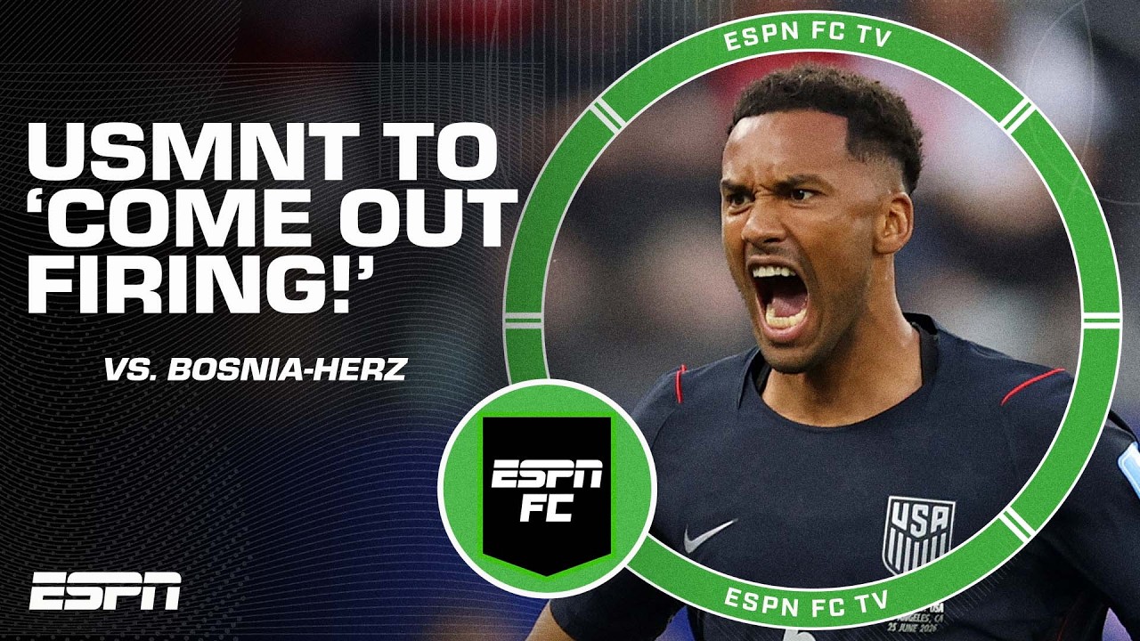 Why do the USMNT struggle vs. European teams? | USA vs. Bosnia & Herzegovina preview | ESPN FC