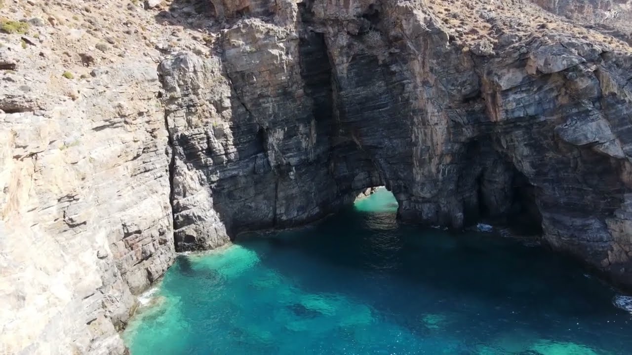 Παραλία Καμινάκι/ Άγρια Αστερούσια, Crete in 4K